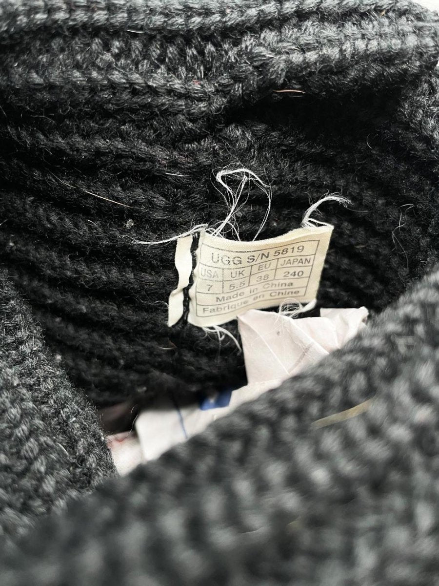 ugg classic cardy knit wool boots - good market thrift store