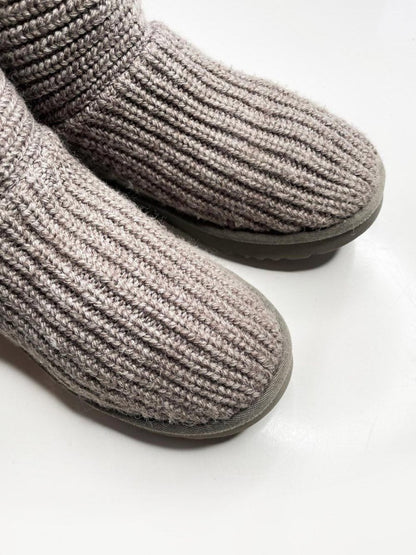 ugg classic cardy knit wool boots - good market thrift store