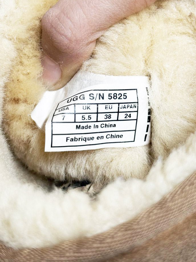 ugg classic short chestnut sheepskin boots - good market thrift store