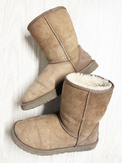 ugg classic short chestnut sheepskin boots - good market thrift store