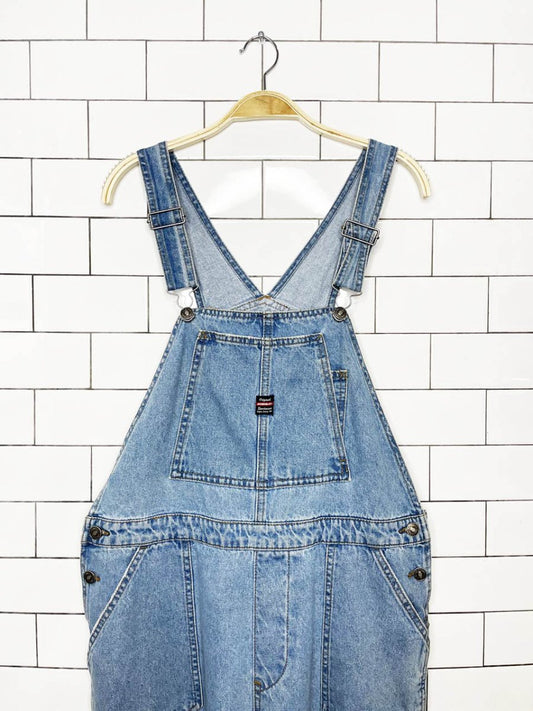 unionbay baggy denim overalls - good market thrift store