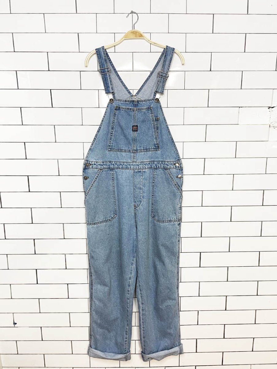 unionbay baggy denim overalls - good market thrift store