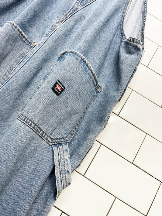 unionbay baggy denim overalls - good market thrift store