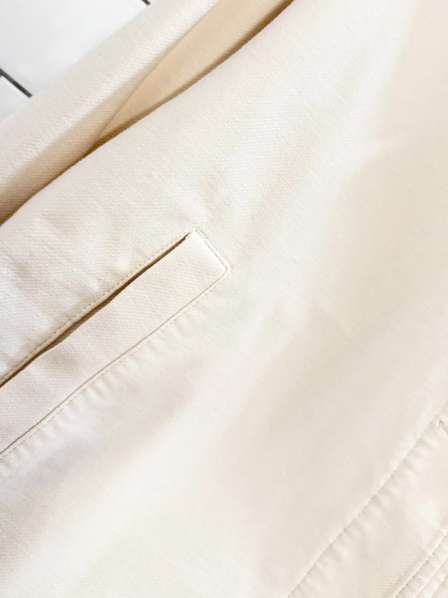 uniqlo full button light jersey jacket - good market thrift store