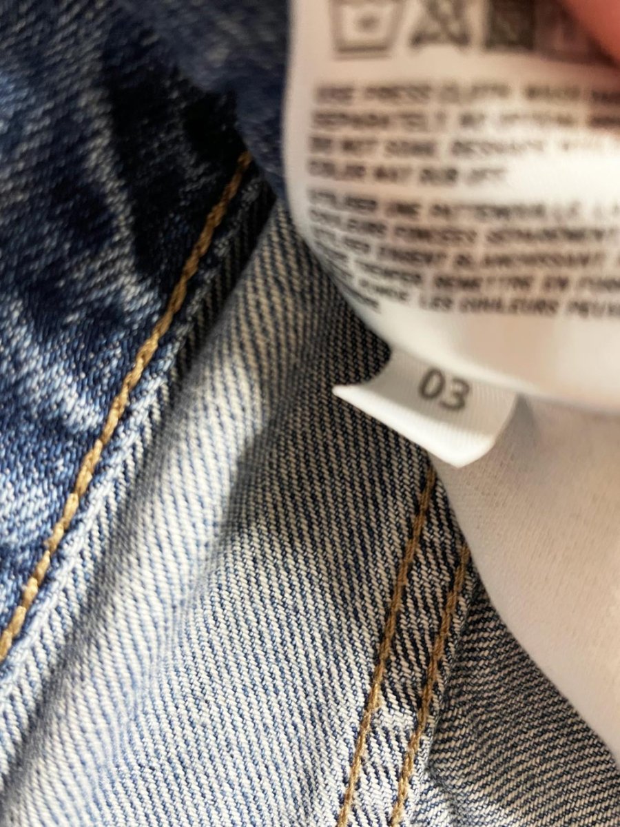 uniqlo high rise straight leg jeans - good market thrift store