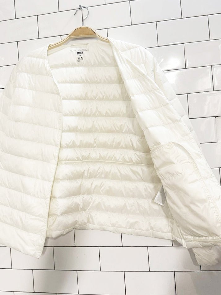 uniqlo ultra light down packable puffer jacket - good market thrift store