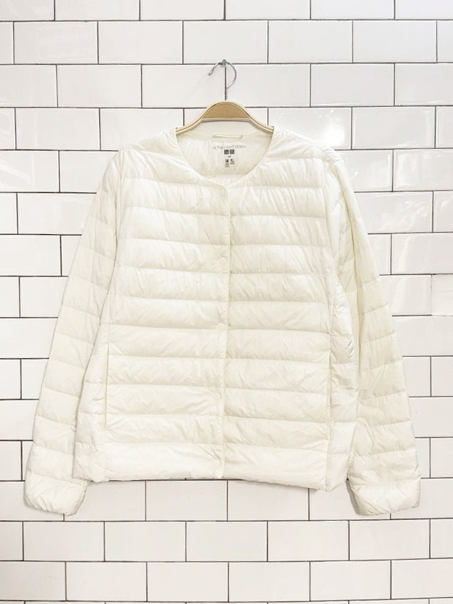 uniqlo ultra light down packable puffer jacket - good market thrift store