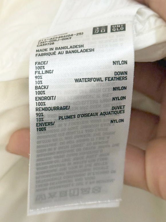 uniqlo ultra light down packable puffer jacket - good market thrift store
