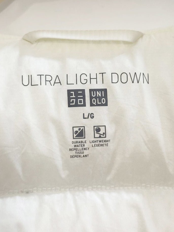 uniqlo ultra light down packable puffer jacket - good market thrift store