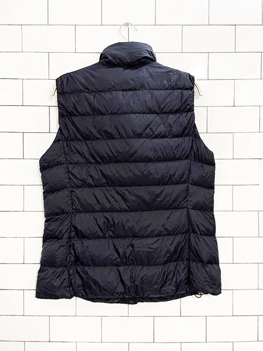 uniqlo ultra light down puffer vest | drawstring hem - good market thrift store