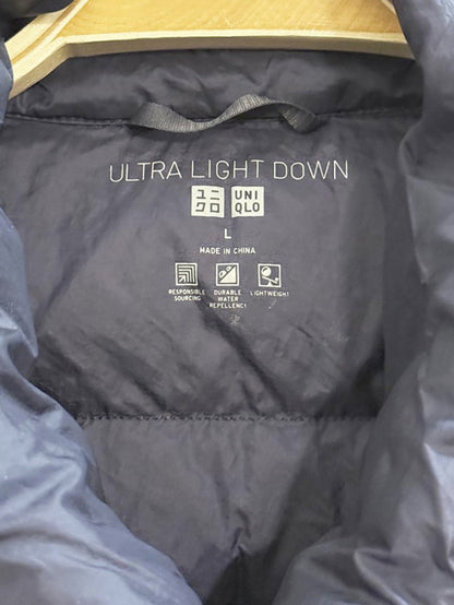 uniqlo ultra light down puffer vest | drawstring hem - good market thrift store
