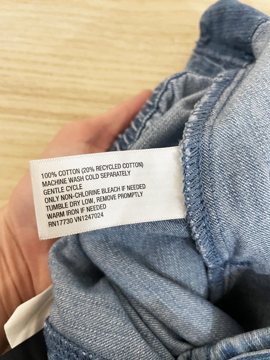 universal thread belted denim midi skirt - good market thrift store
