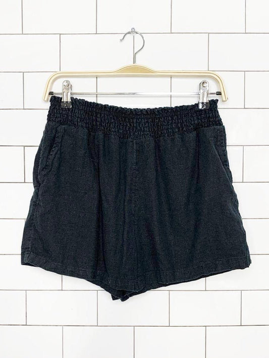 universal thread goods linen - blend lounge shorts - good market thrift store