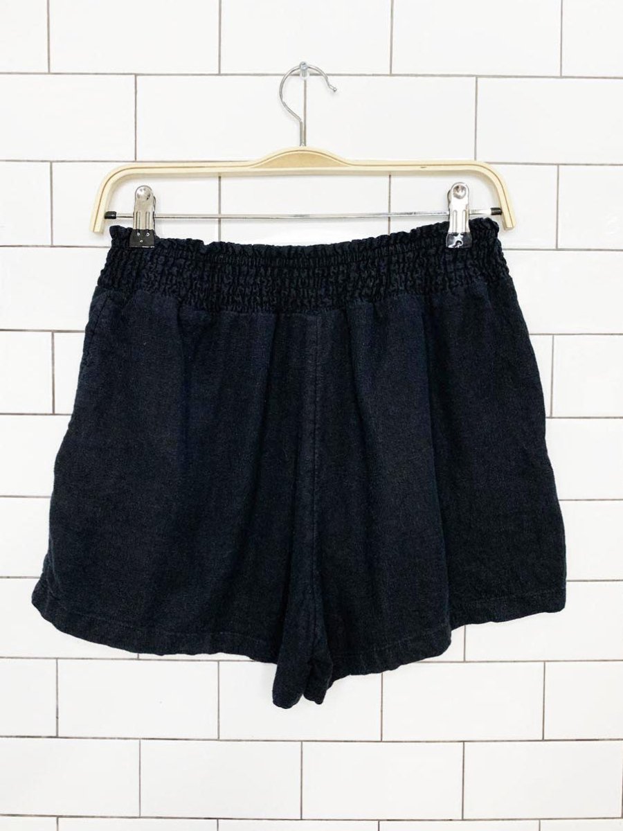 universal thread goods linen - blend lounge shorts - good market thrift store
