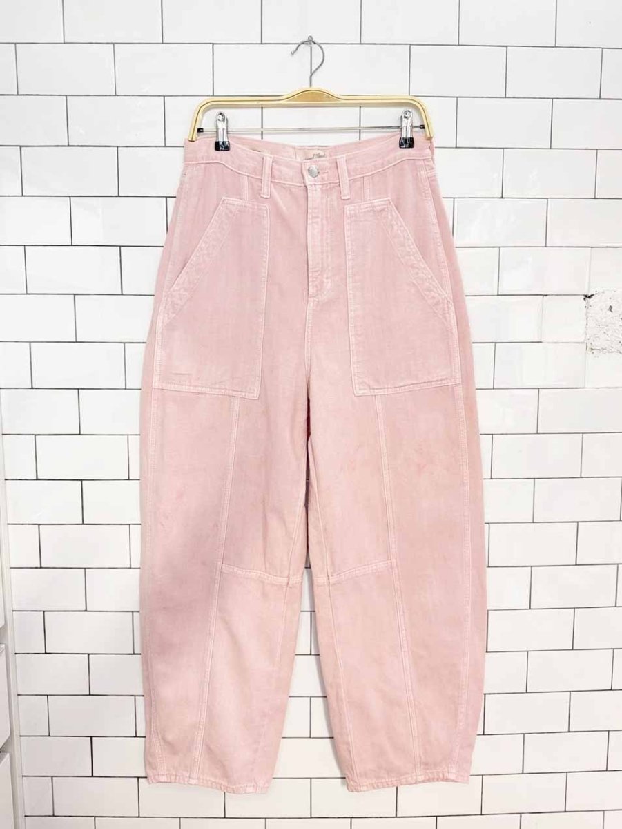 universal thread high rise easy barrel leg pants - good market thrift store
