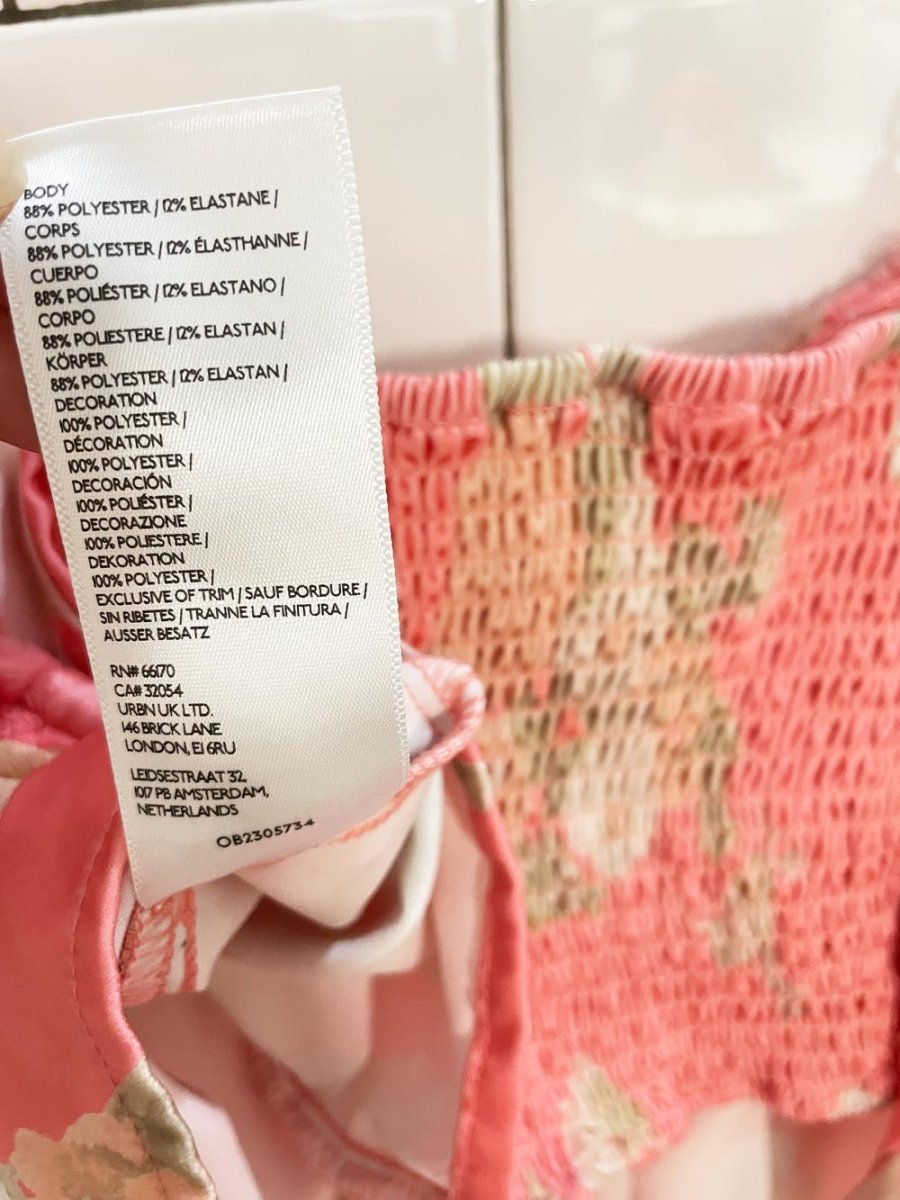 UO x kimchi blue satin + chiffon corset milkmaid tank | urban outfitters - good market thrift store