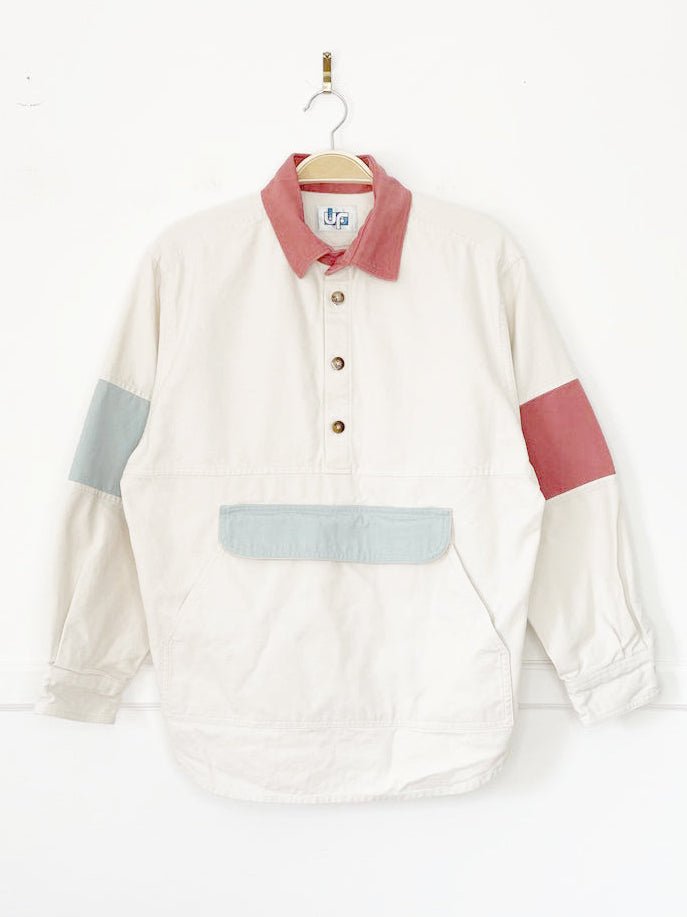 upper form 2026 regatta pullover shirt jacket | 100% organic cotton | made in usa - good market thrift store