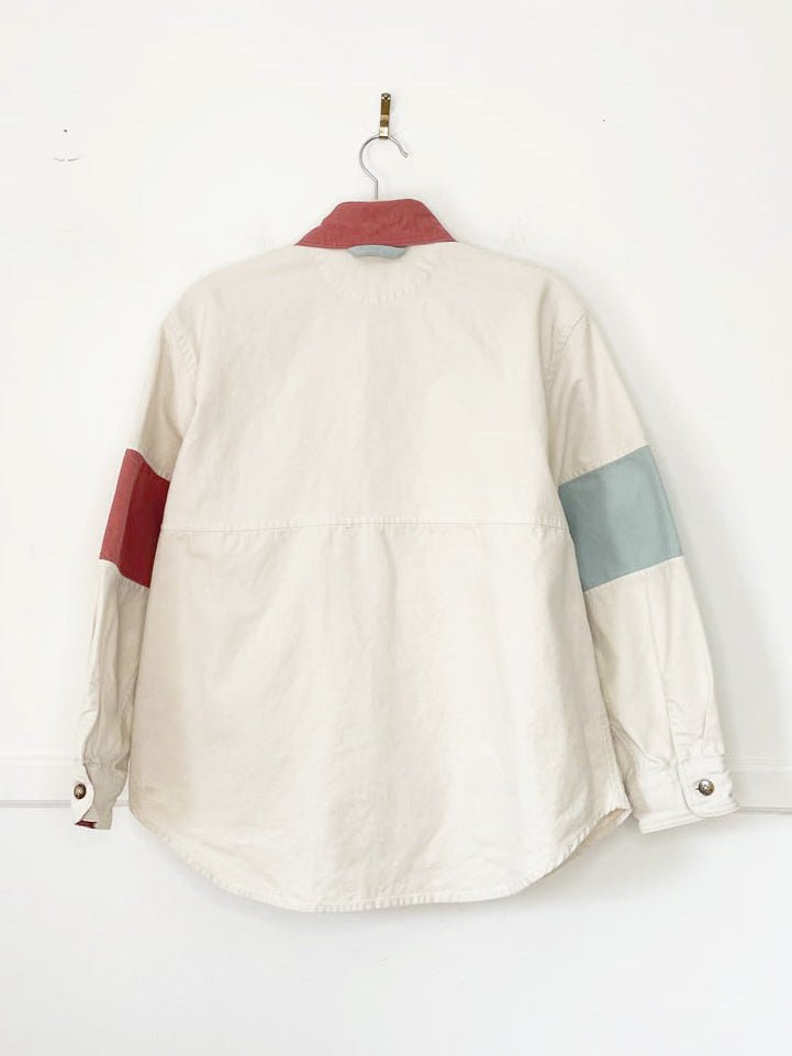 upper form 2026 regatta pullover shirt jacket | 100% organic cotton | made in usa - good market thrift store