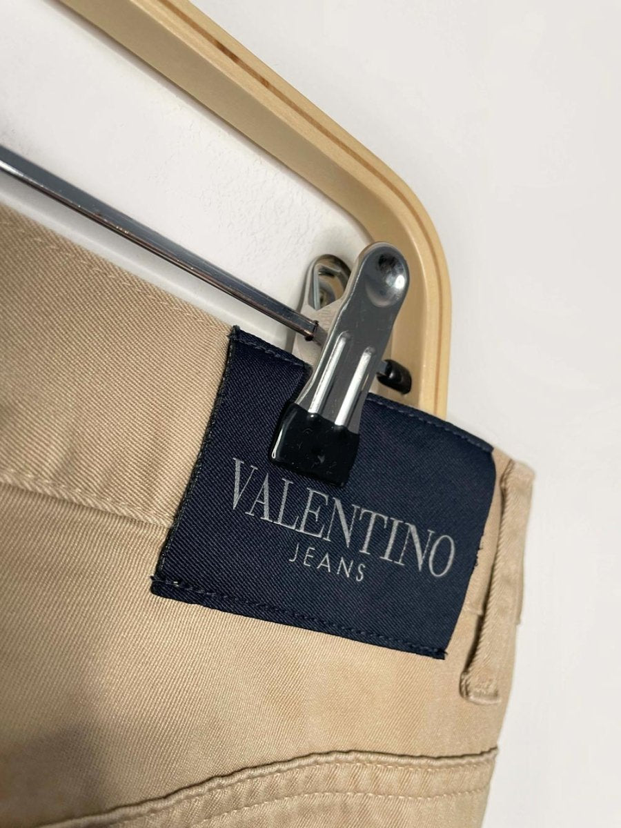 valentino jeans cotton classic fit pant | made in Italy - good market thrift store