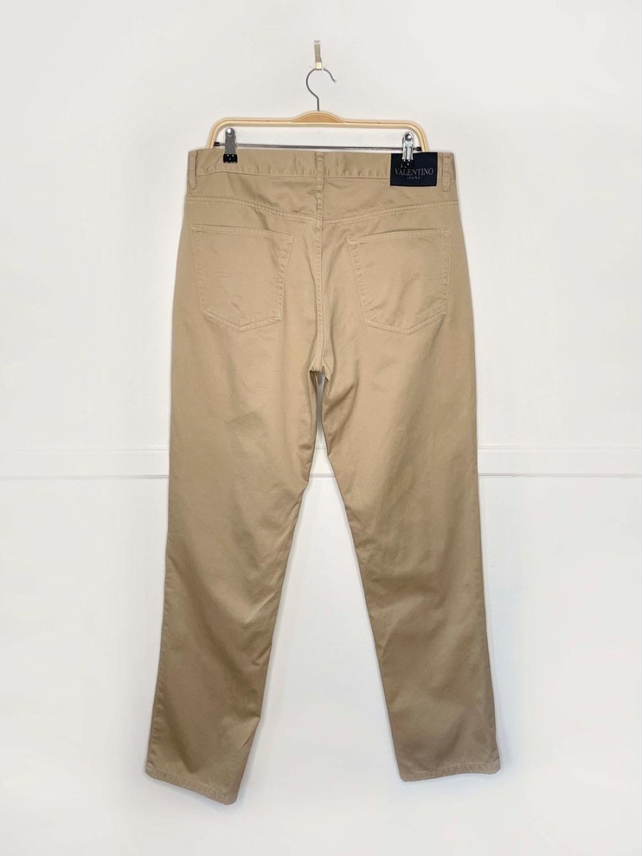 valentino jeans cotton classic fit pant | made in Italy - good market thrift store
