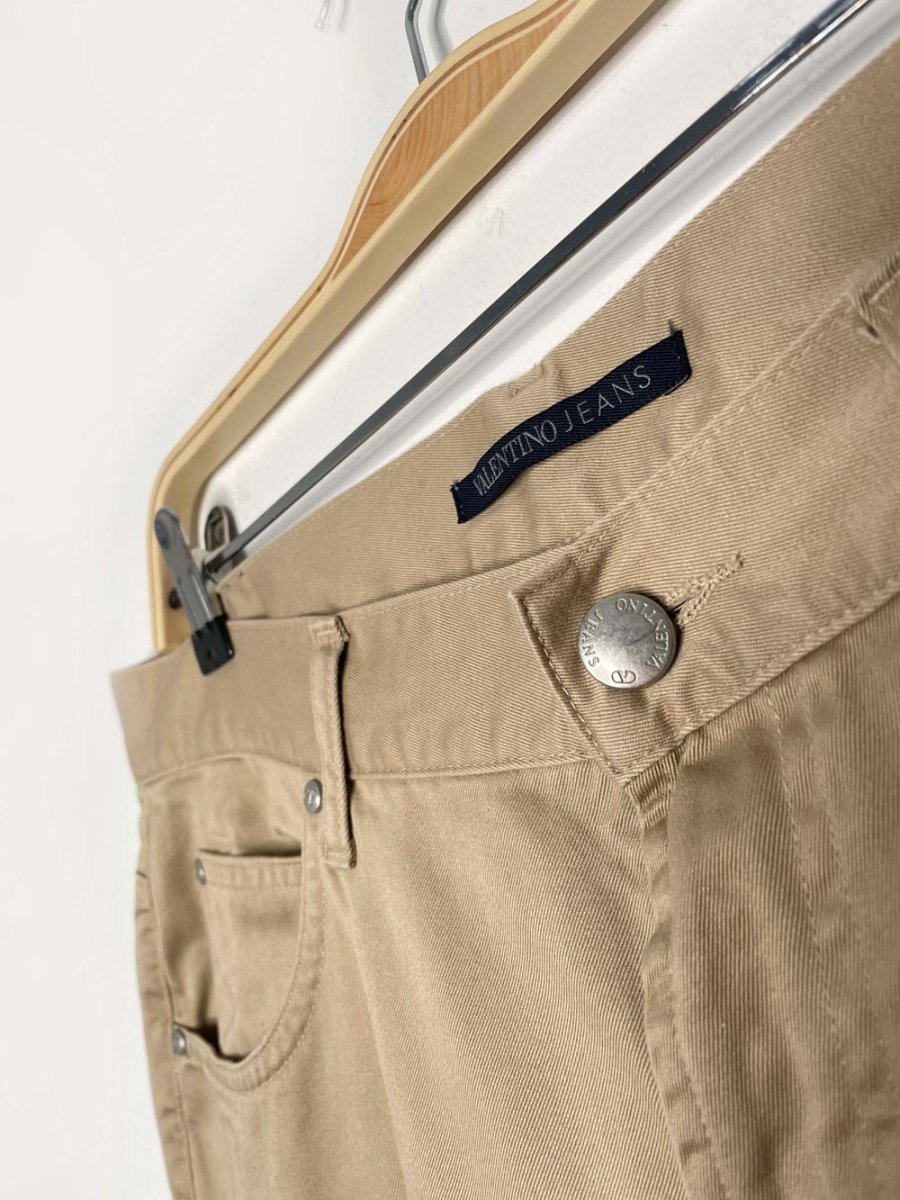 valentino jeans cotton classic fit pant | made in Italy - good market thrift store