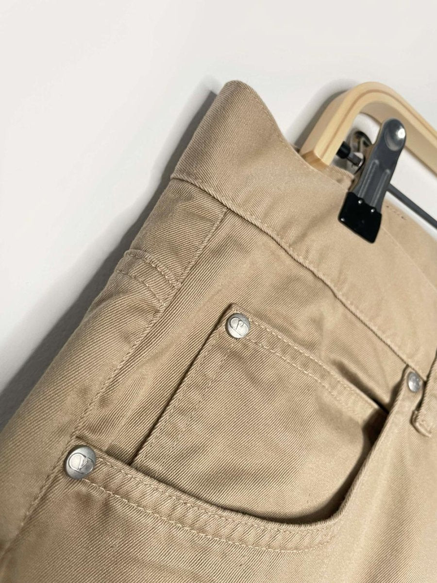 valentino jeans cotton classic fit pant | made in Italy - good market thrift store