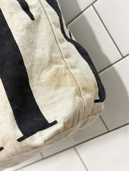 vanity fair logo print tote bag - good market thrift store