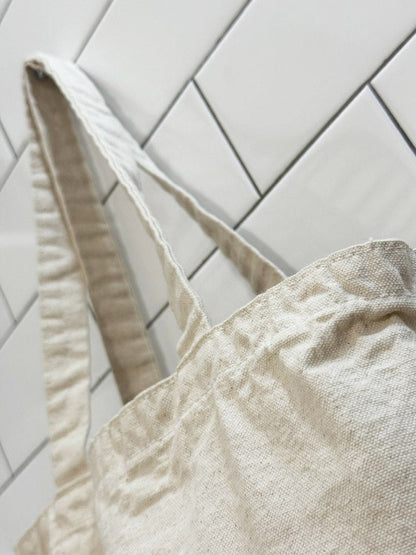 vanity fair logo print tote bag - good market thrift store