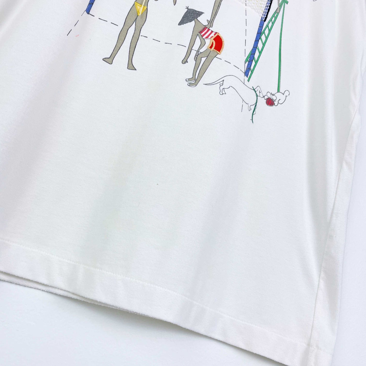 vintage barbara sue sport beach volleyball tee