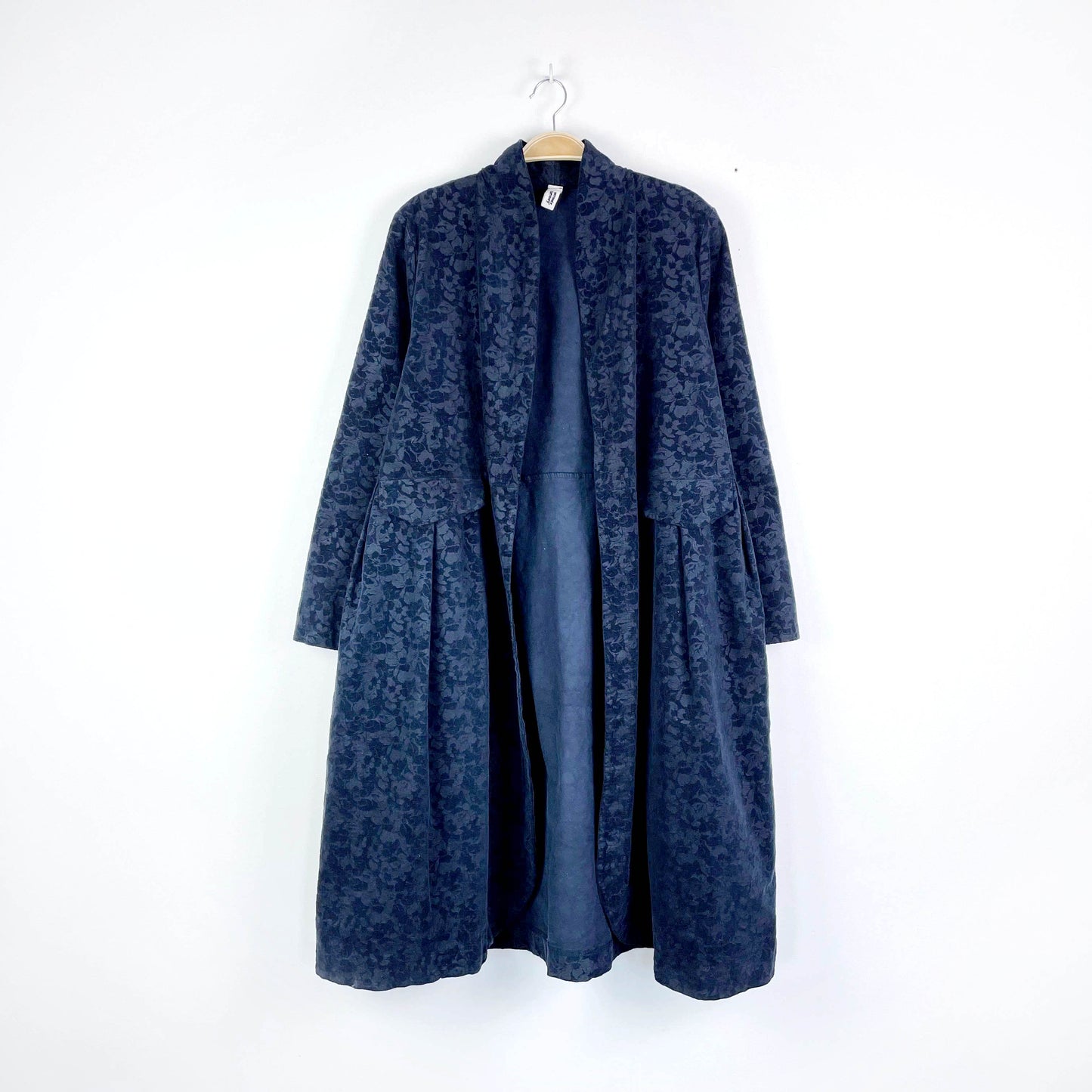 wendy trendy velvet damask duster jacket