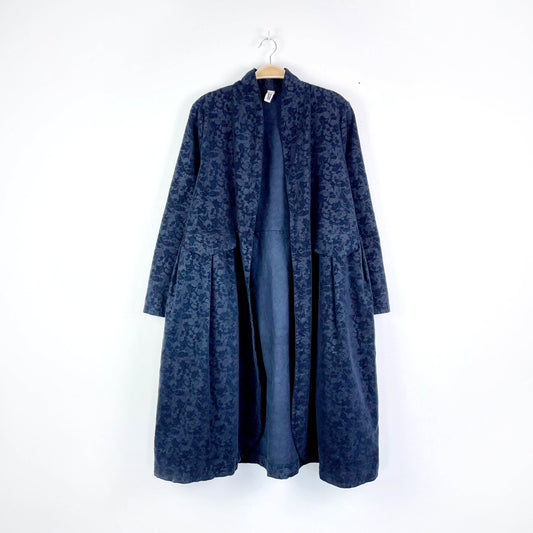 wendy trendy velvet damask duster jacket