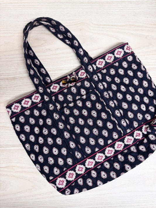 vera bradley paisley quilted tote bag | anthropologie - good market thrift store