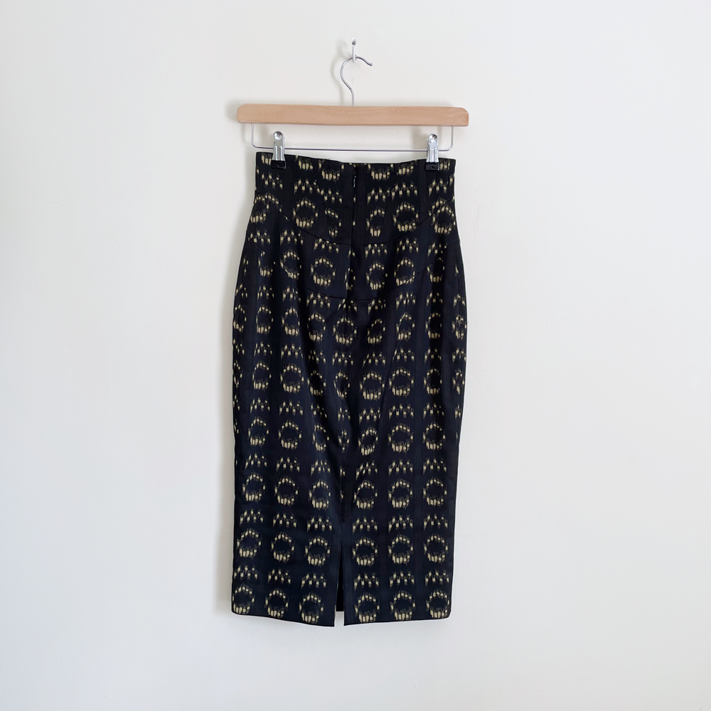 nwt versace collection high rise pencil skirt - size 40 EU