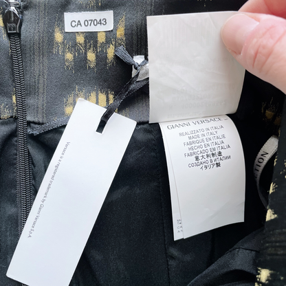 nwt versace collection high rise pencil skirt - size 40 EU