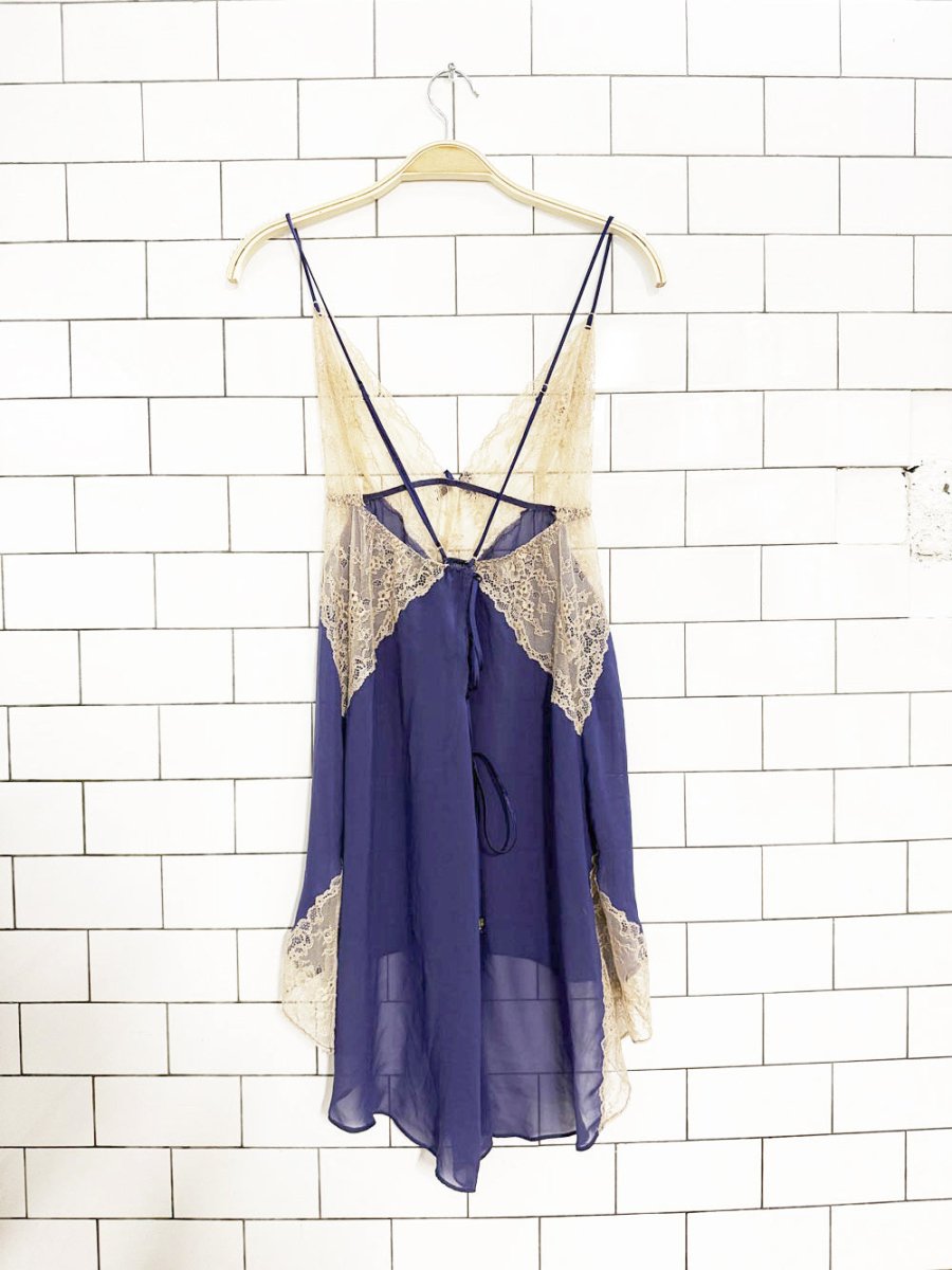 victoria secret sheer lace lingerie slip dress - good market thrift store