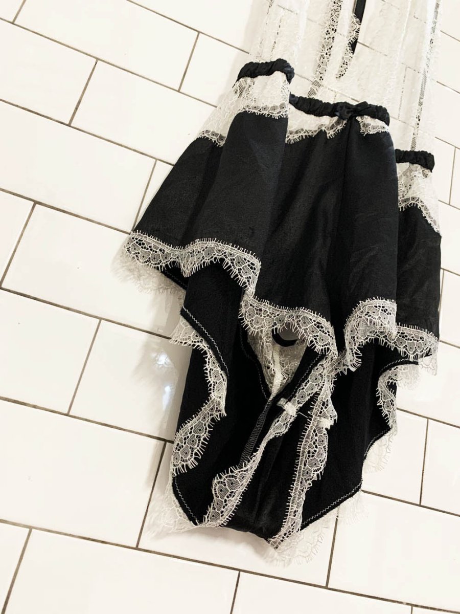 victoria's secret sheer lace lingerie slip romper - good market thrift store
