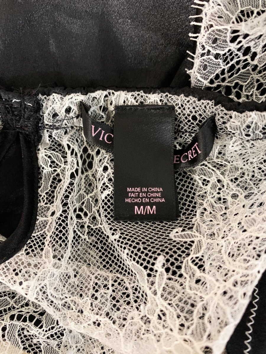 victoria's secret sheer lace lingerie slip romper - good market thrift store