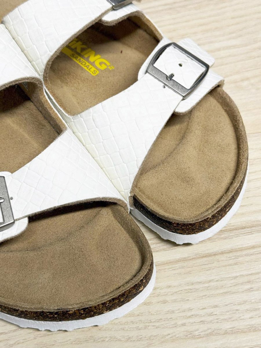 vikings chatham cork sole buckle sandals - good market thrift store