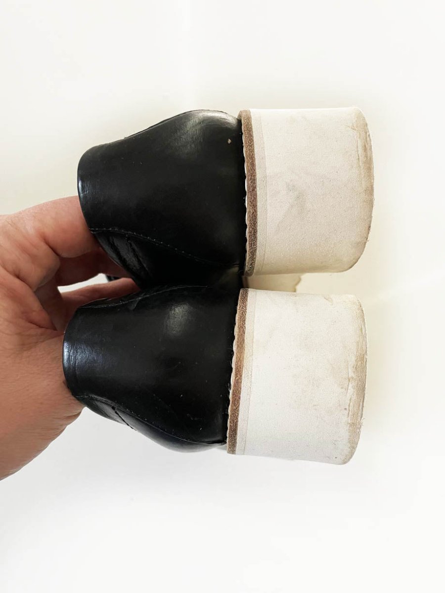 vince butter leather zeta platform loafer | lambskin - good market thrift store