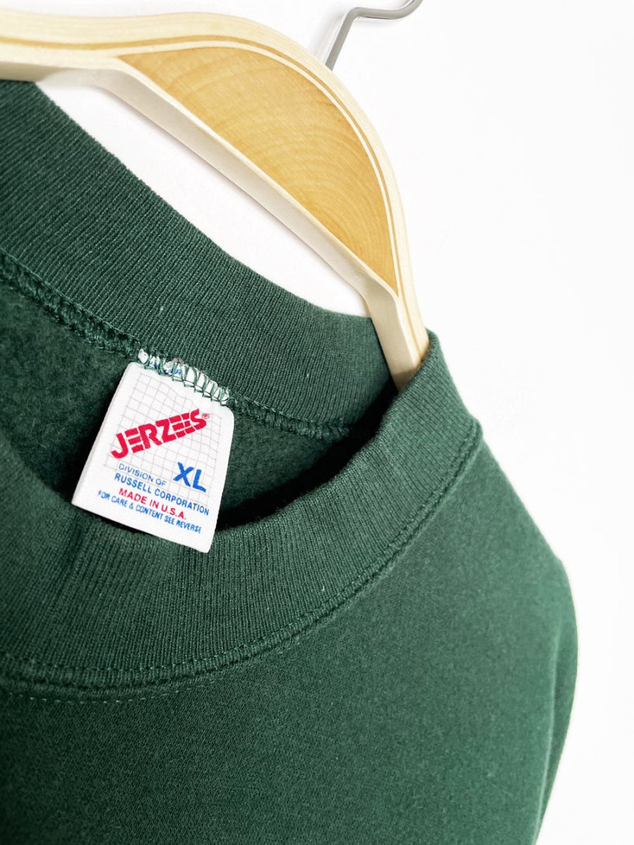 vintaeg 90s jerzees gingerbread man sweatshirt | made in USA - good market thrift store