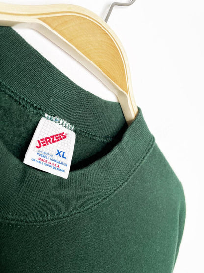 vintaeg 90s jerzees gingerbread man sweatshirt | made in USA - good market thrift store