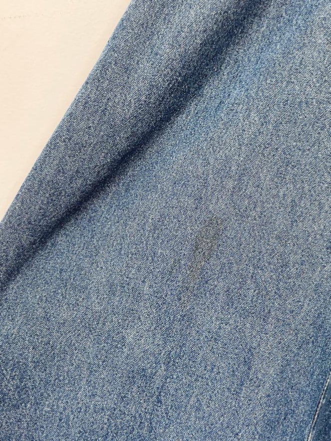 vintage 00s alfred dunner full button fitted denim midi dress - good market thrift store