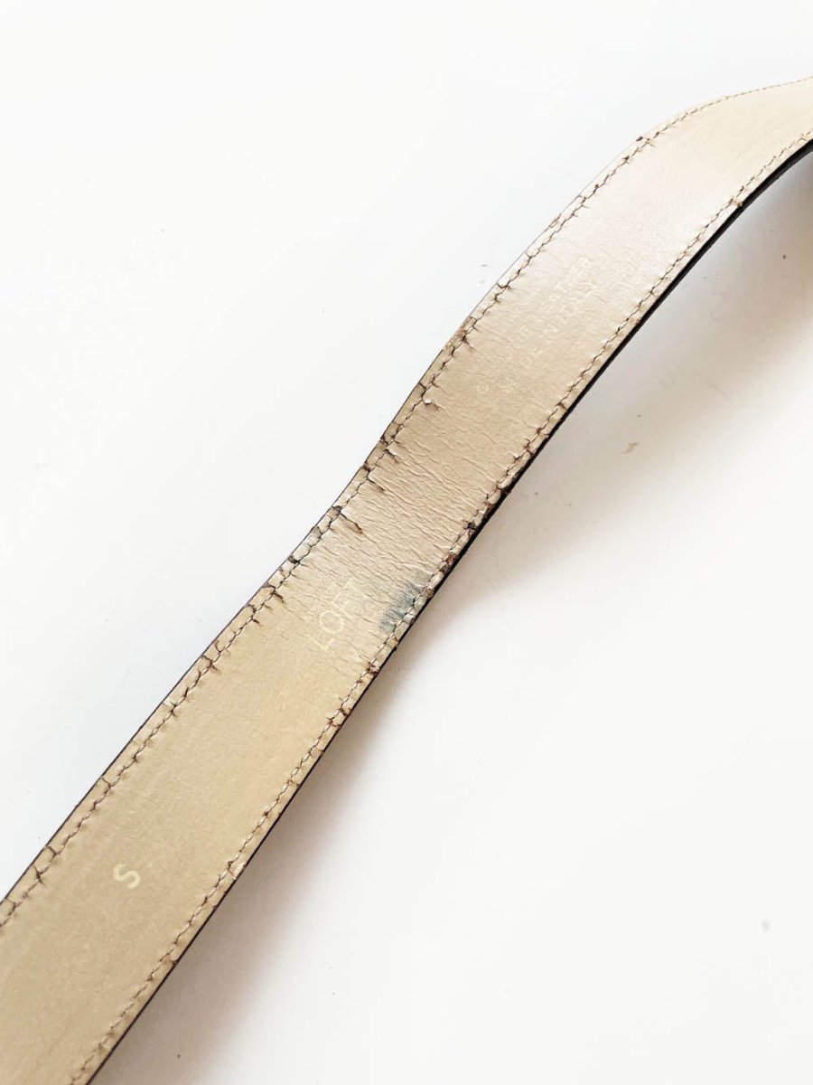 vintage 00s ann taylor 100% leather harness belt | made in Italy - good market thrift store