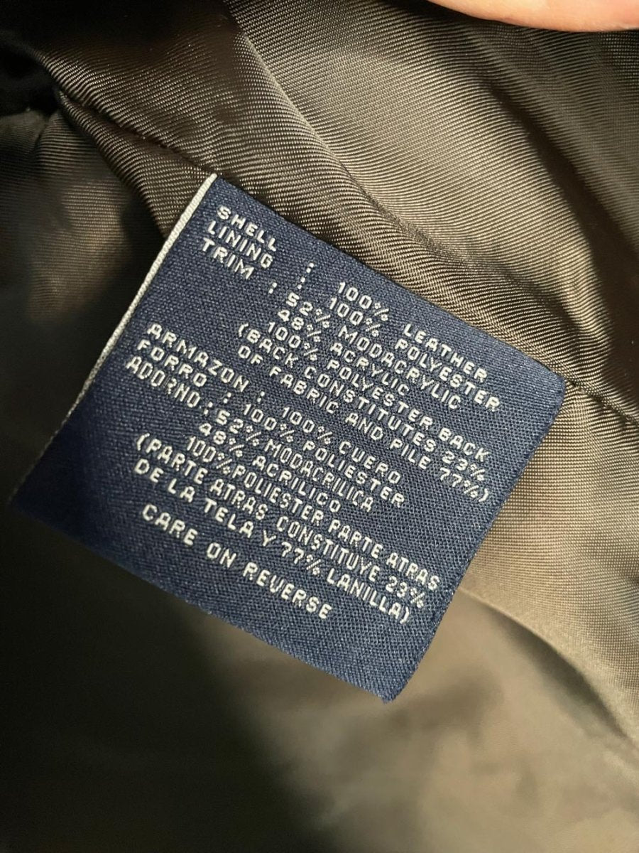 vintage 00s bill blass minimal zip leather jacket | made in India - good market thrift store