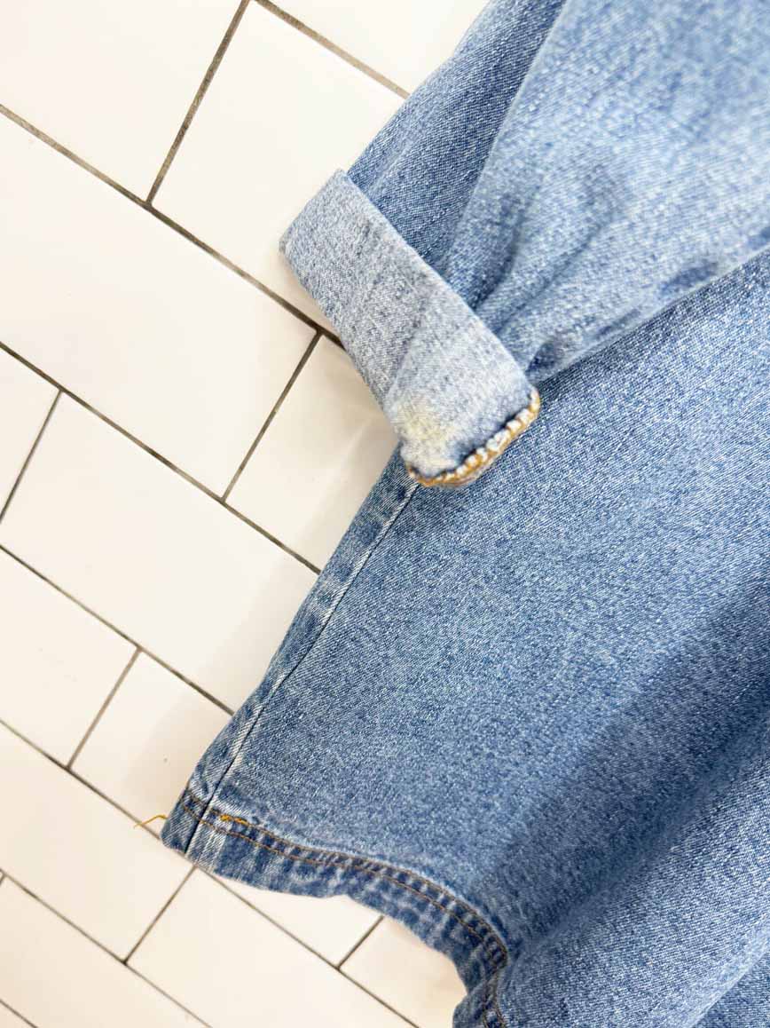 vintage 00s cabin creek denim chore coat - good market thrift store
