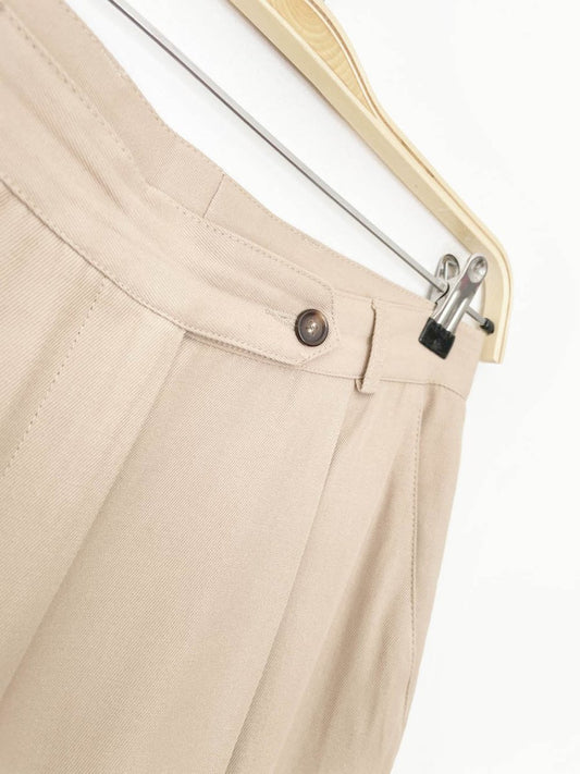 vintage 00s cactus pleated high rise trouser - good market thrift store