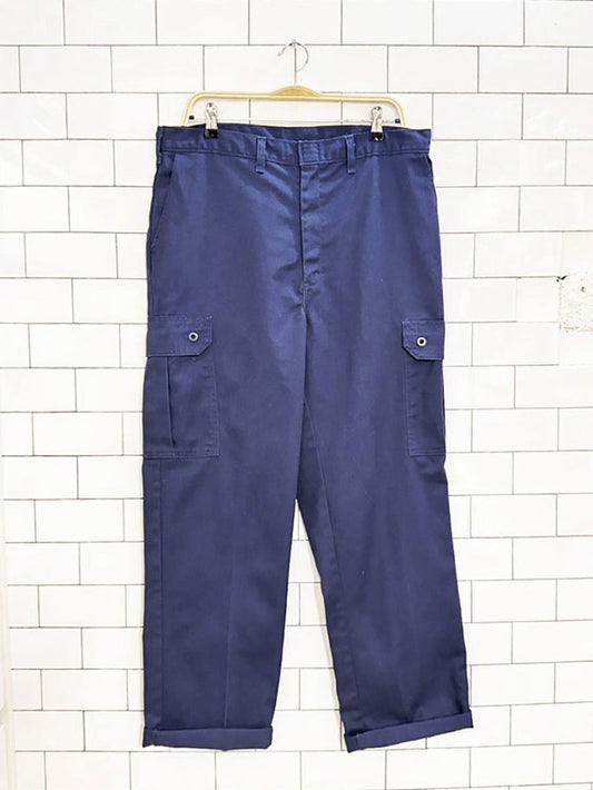 vintage 00s cargo pocket utility work pants - good market thrift store