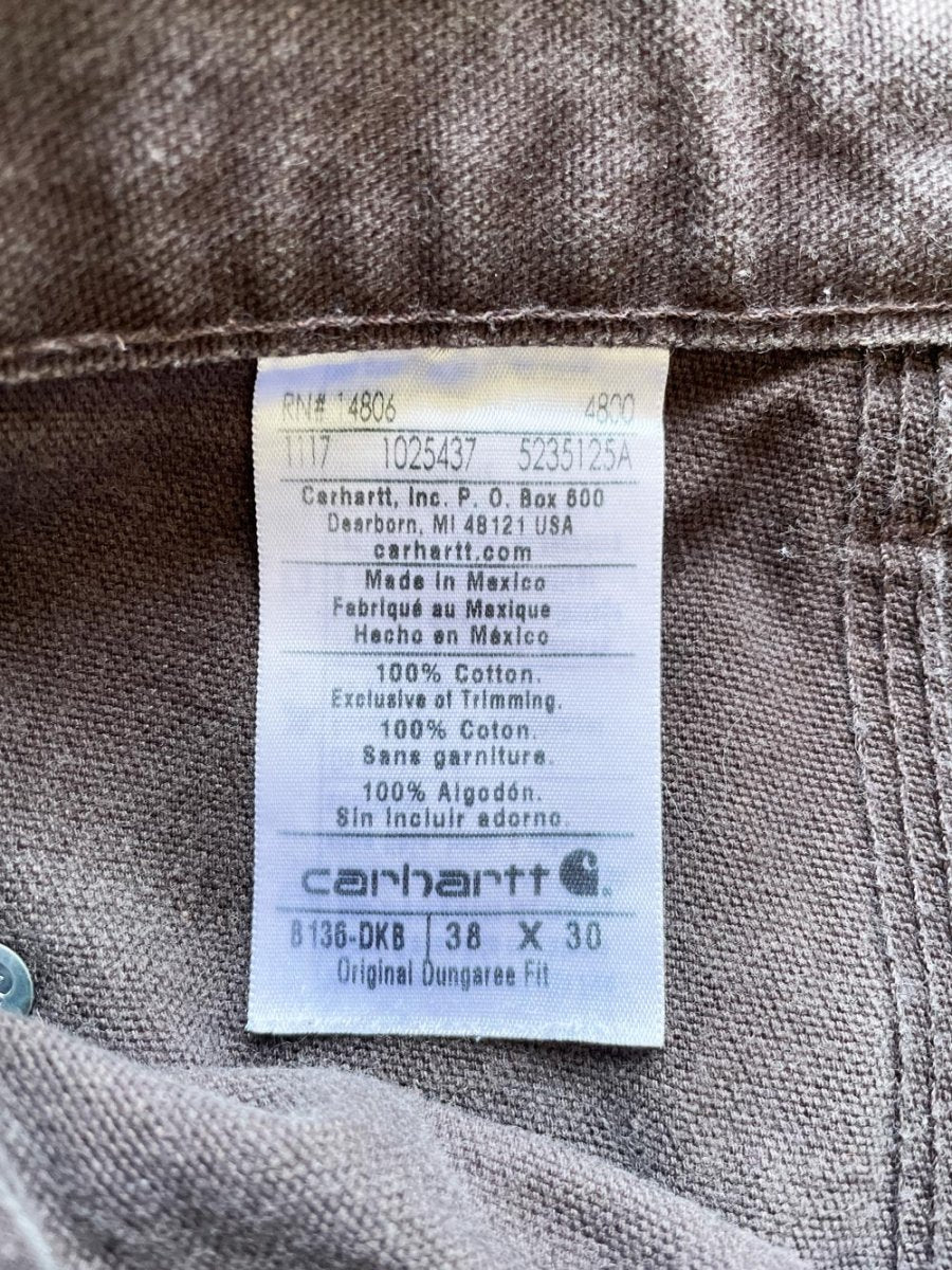 vintage 00s carhartt double knee carpenter pants | dungaree fit - good market thrift store