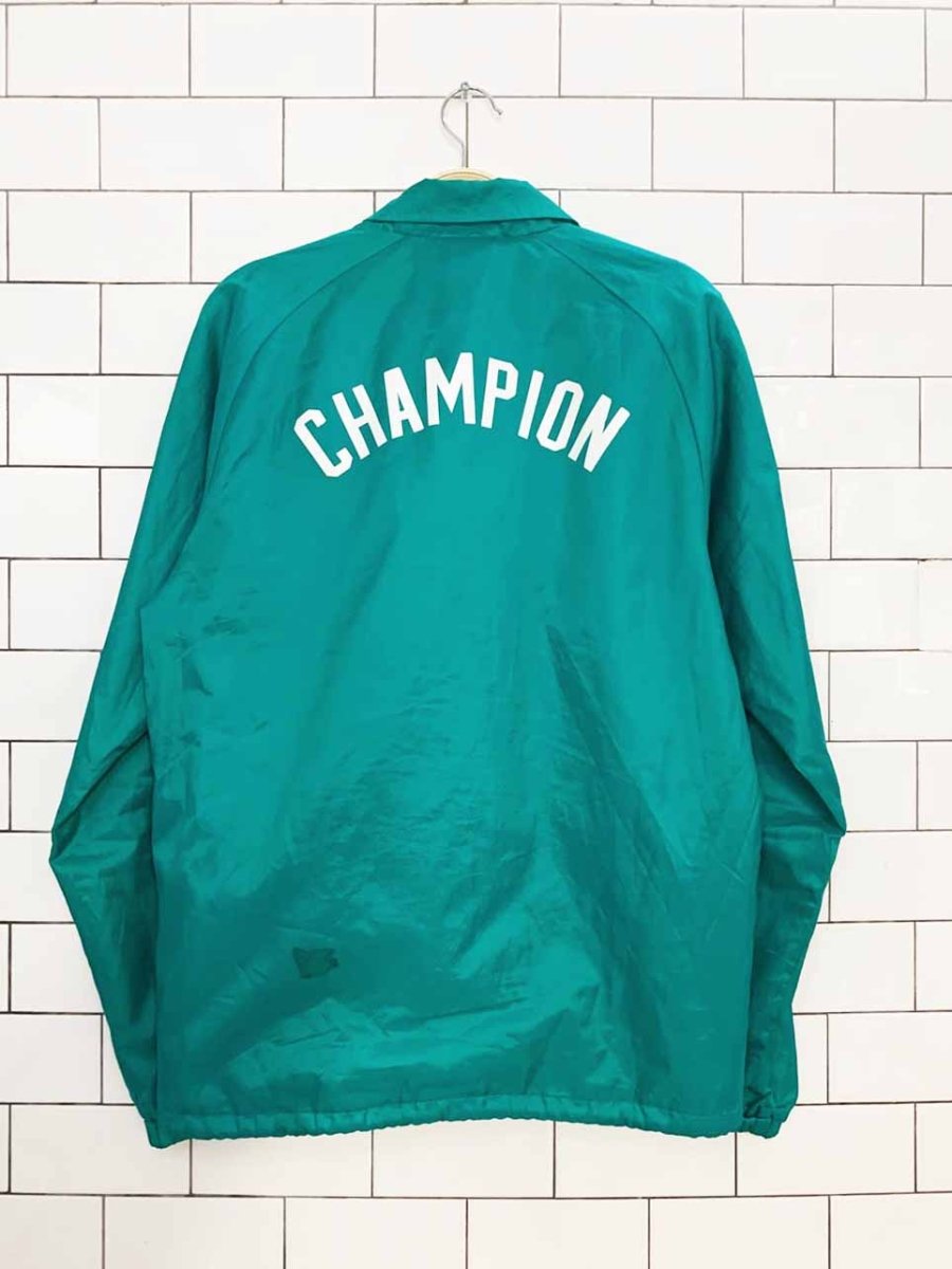 vintage 00s champion retro style windbreaker jacket - good market thrift store
