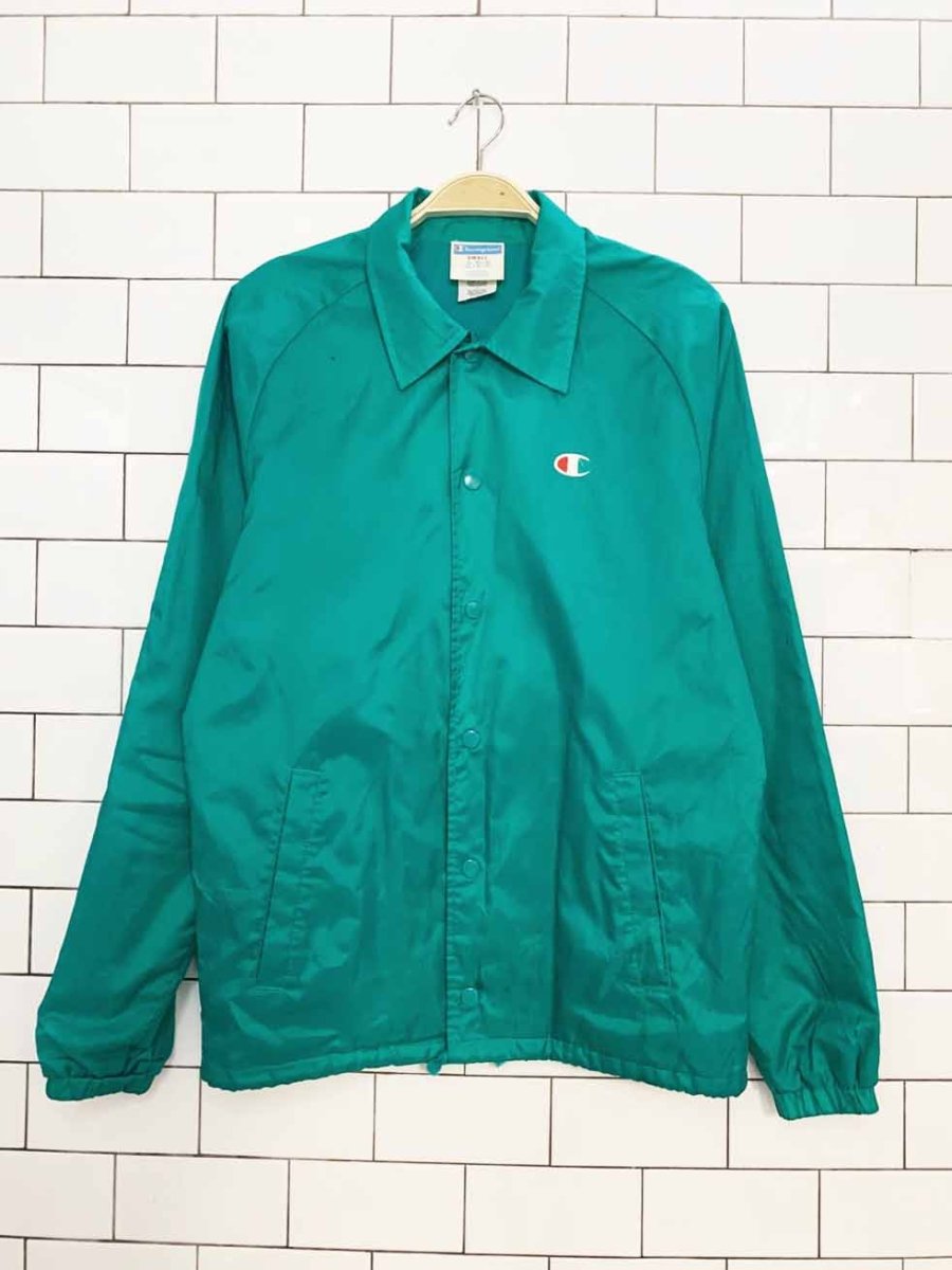 vintage 00s champion retro style windbreaker jacket - good market thrift store
